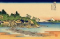 相模国の江の島 葛飾北斎浮世絵